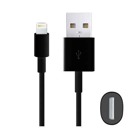 CABLE COMPATIBLE LIGHTNING IPHONE 3M NEGRO IOS8.1