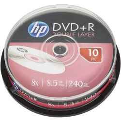 DVD+R DL DOBLE CAPA HP DRE00060-3 8X TARRINA-10U