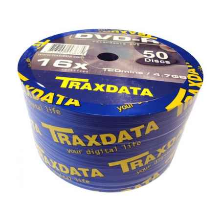 DVD-R 16X 4.7GB TRAXDATA BOBINA 50 UNIDADES