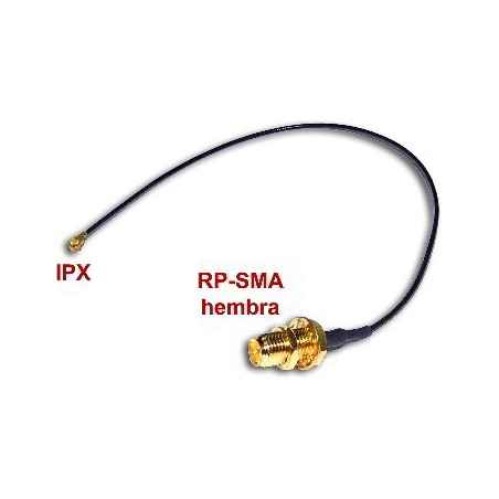 CABLE ADAPTADOR IPX A RP-SMA-HEMBRA